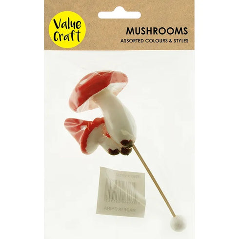 Triple Mushrooms with Stem